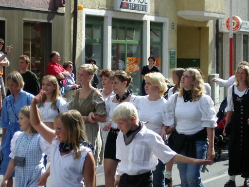 Volksfesteinzug 2002