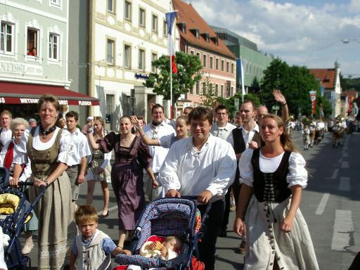Volksfesteinzug 2002