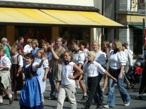 Volksfesteinzug 2002