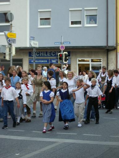 Volksfesteinzug 2002